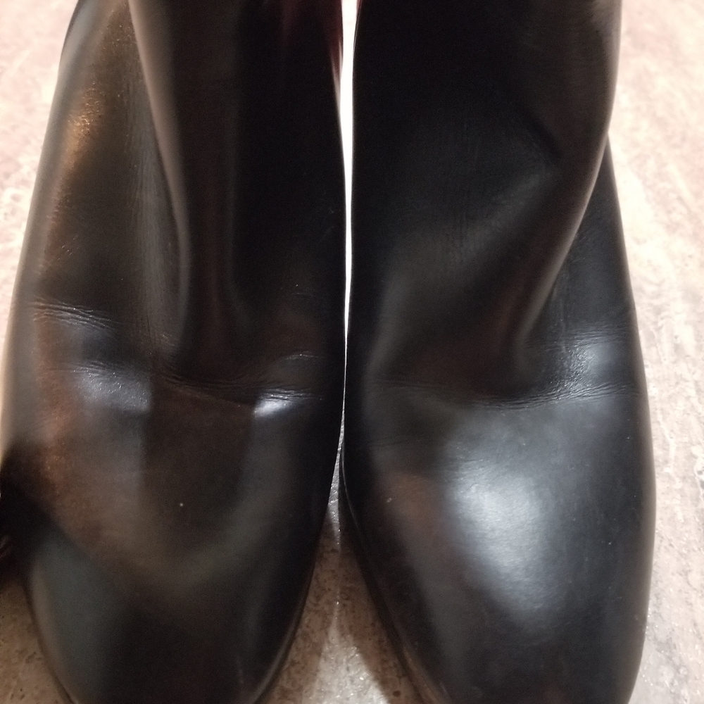 SOLD: Vintage 80s/90s Marmolada Italian Leather & Suede Tall Boots Size 37 - Picture 4 of 9
